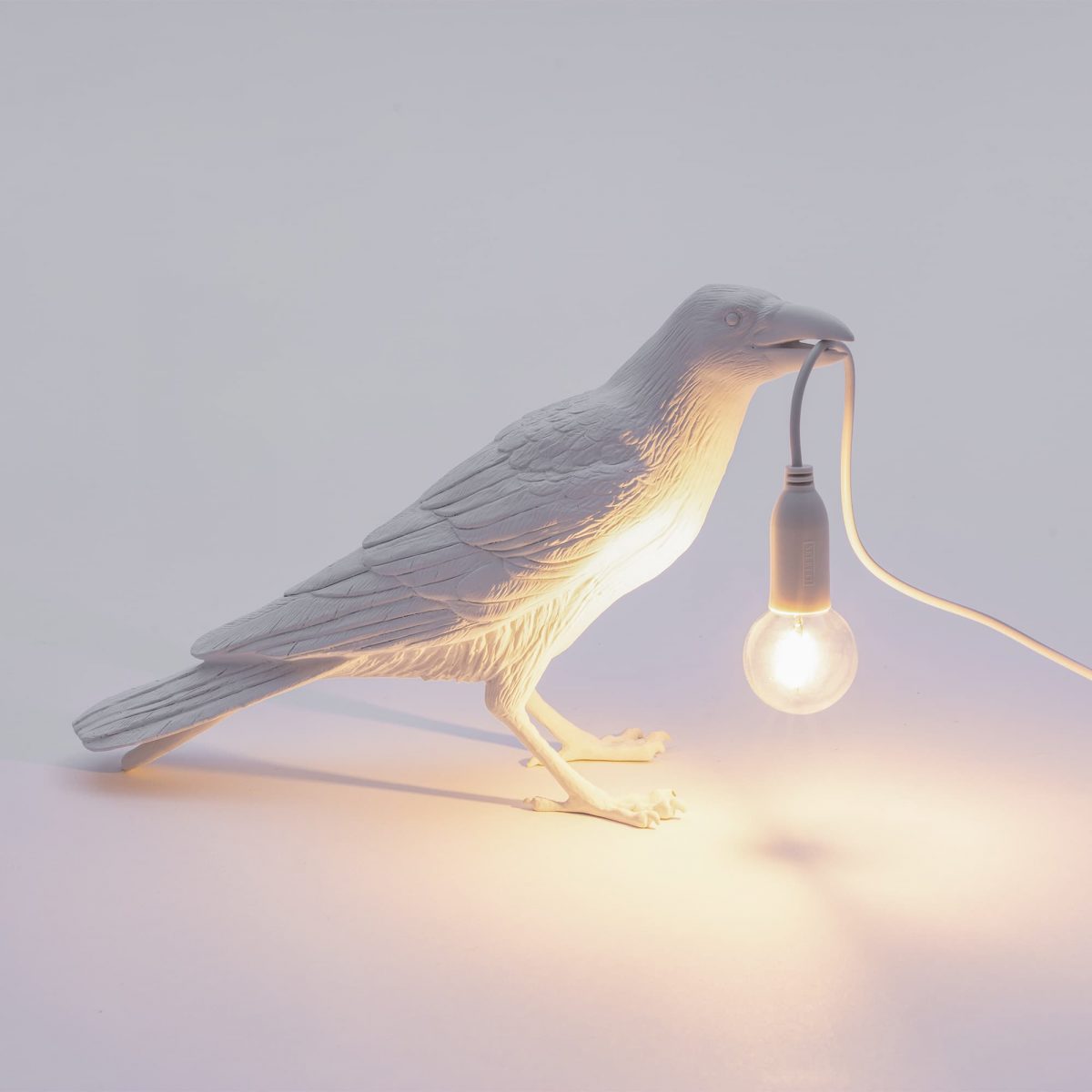 Seletti - Bird Lamp White Waiting