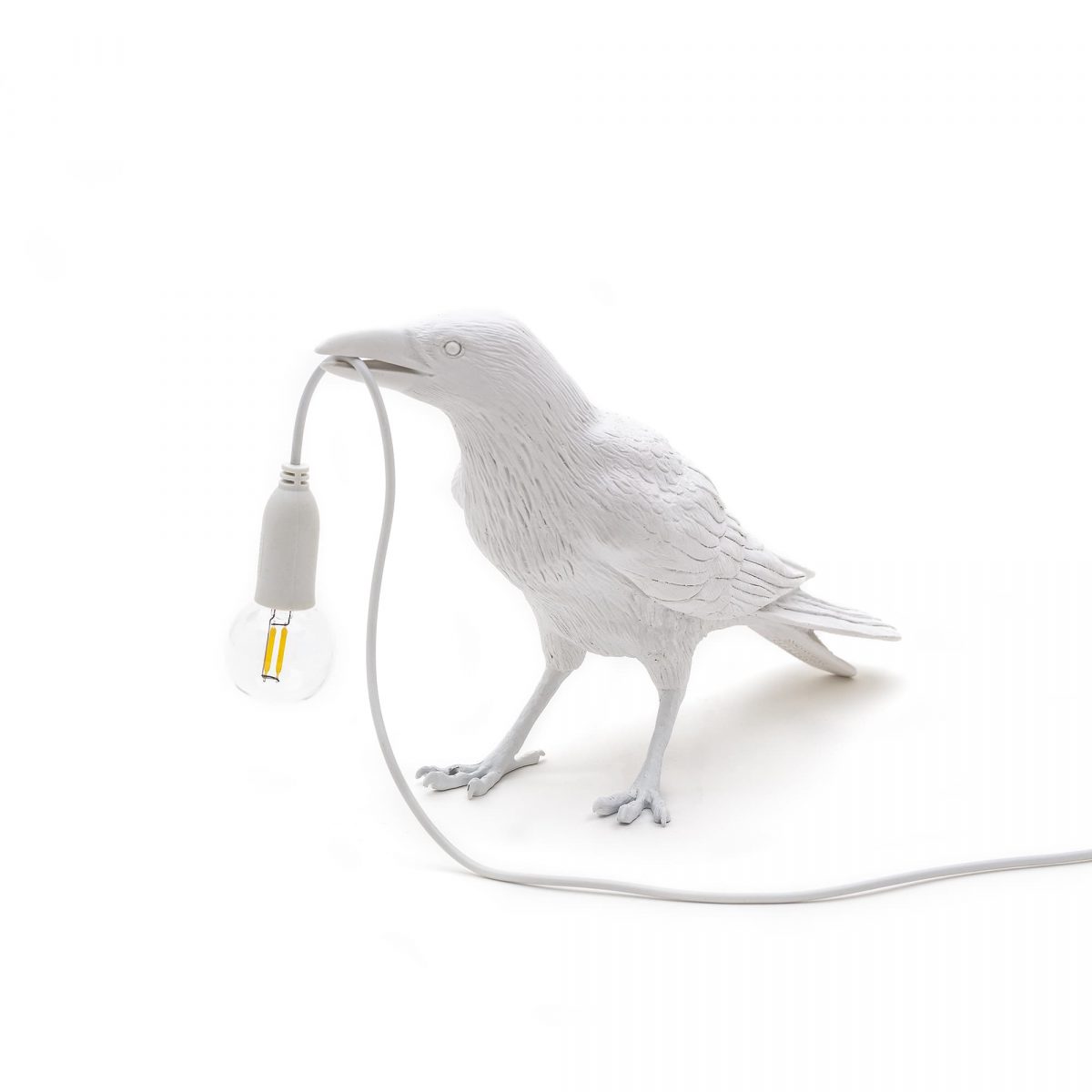 Seletti - Bird Lamp White Waiting