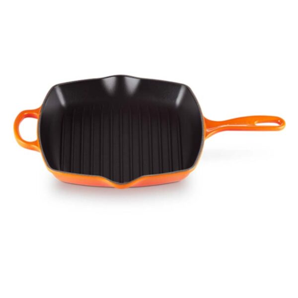 Cocotte Le Creuset Fonte émaillée Orange 24,5 Cm - Ronde - Vintage