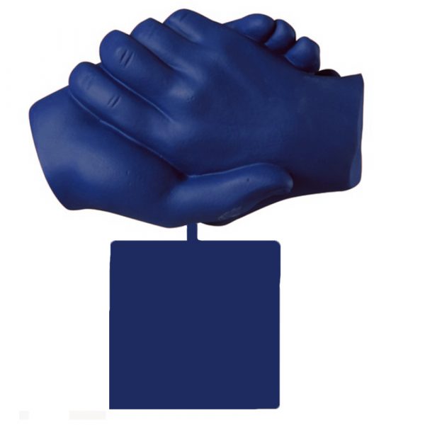 SOPHIA Estatua Hands L Azul