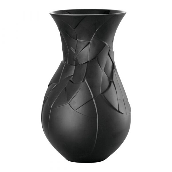 ROSENTHAL Vase of Phases 30 cm Schwarz