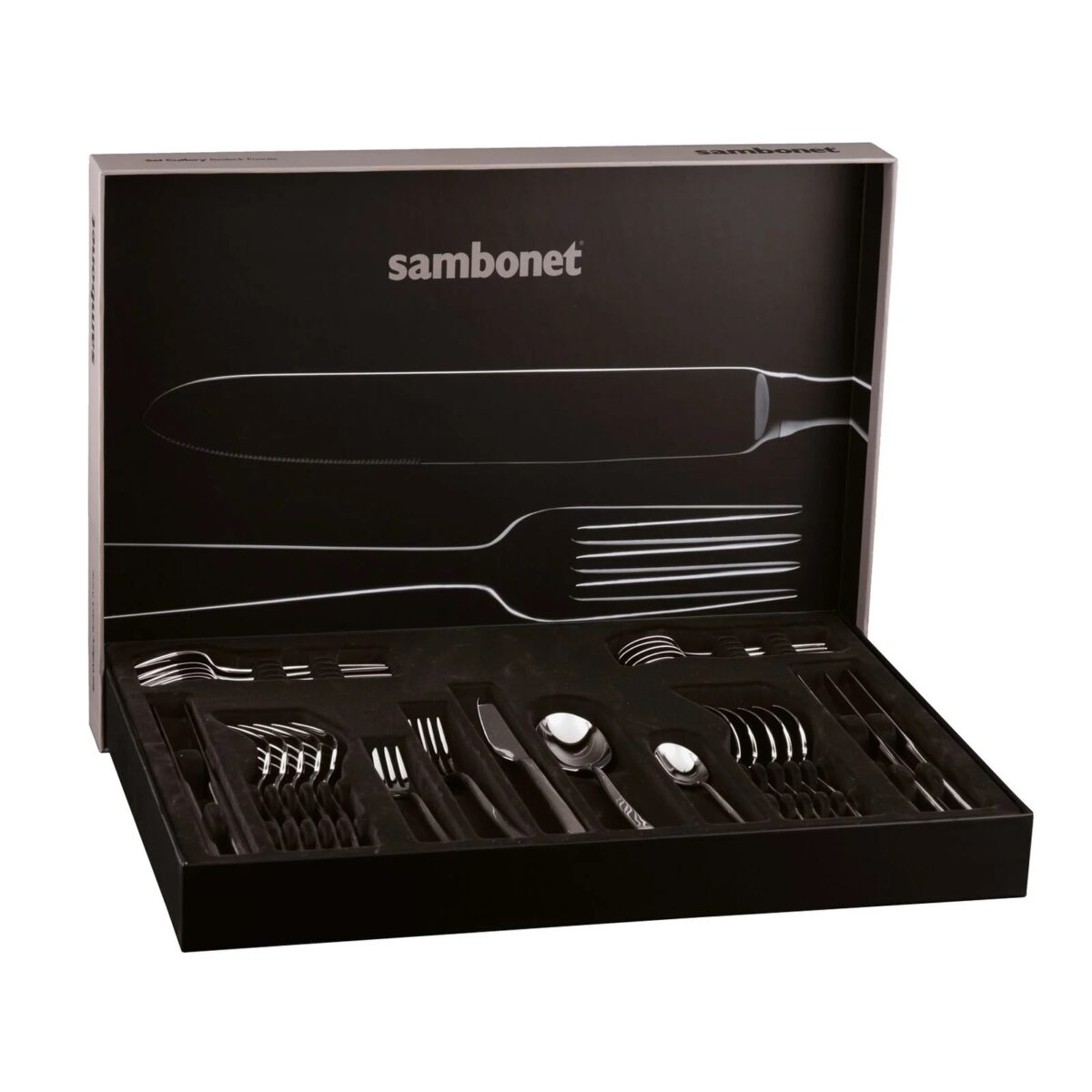 Sambonet Servicio de 30 piezas Monobloc Dream Acero de Espejo