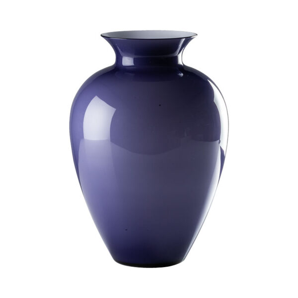 VENINI Labuan Vase Indigo H29