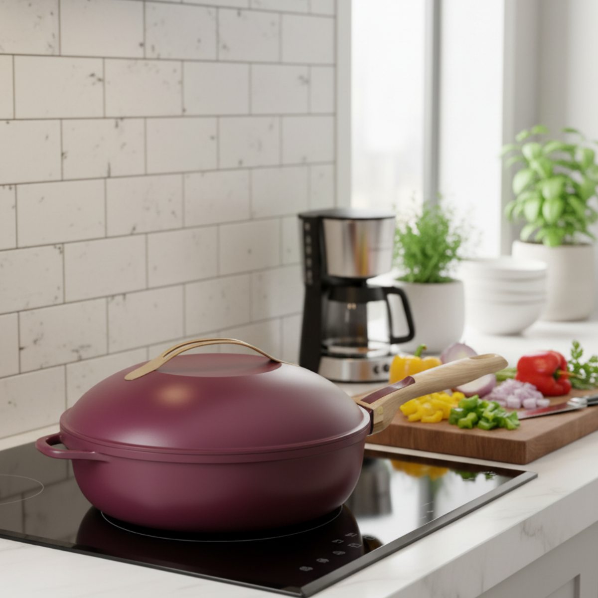 COOKUT Padella “La Favolosa” 28 cm Rubino 4